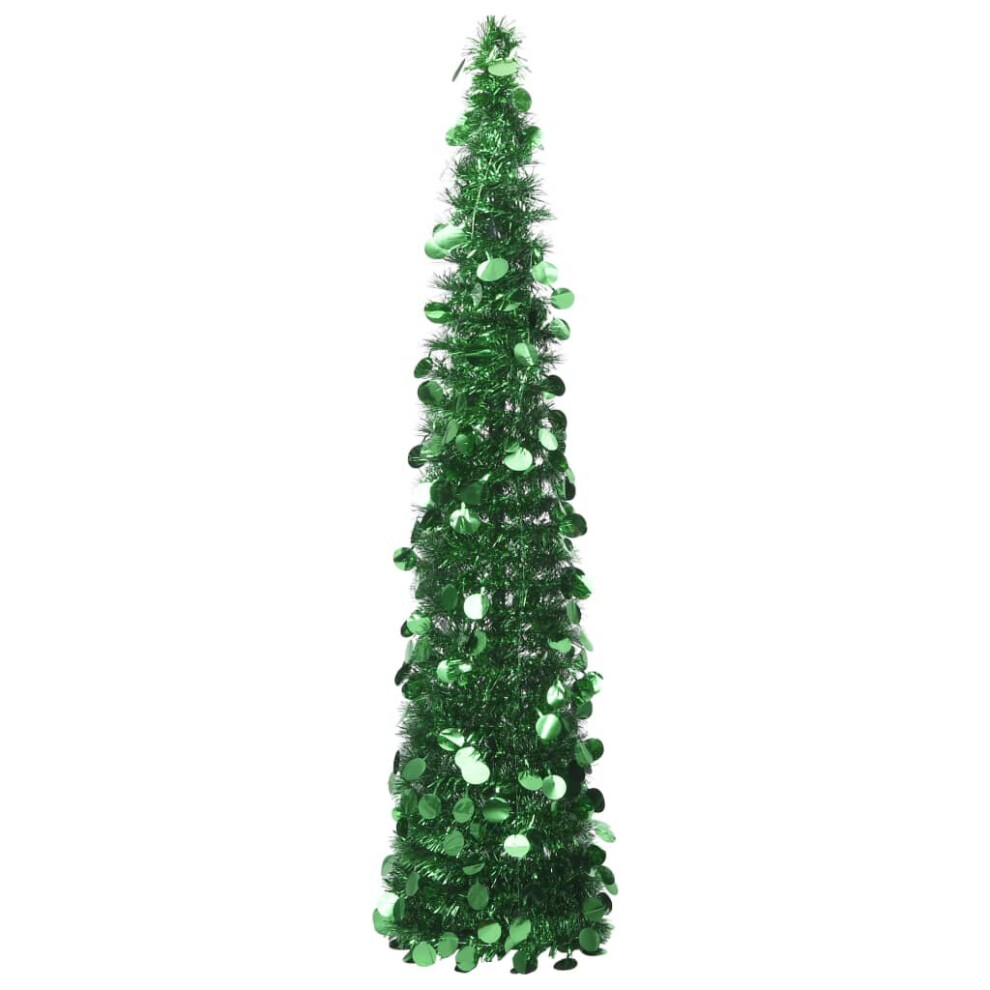 vidaXL Pop-up Artificial Christmas Tree Green 150 cm PET Seasonal Xmas Tree