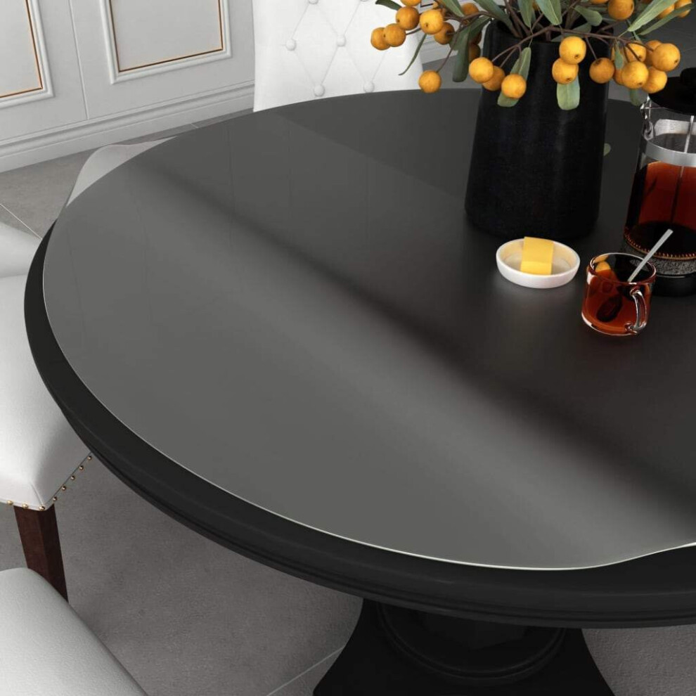 New Vidaxl Table Protector Matte Ø110cm Pvc Accessory Protection Cloth Film Sticker