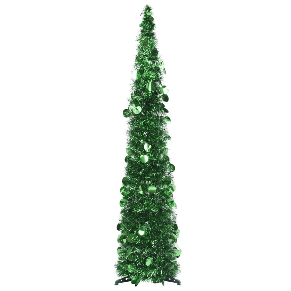 vidaXL Pop-up Artificial Christmas Tree Green 120 Cm PET