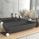 vidaXL Luxury Basin Rectangular Matt Dark Grey Ceramic Counter Top Wash Sink 1