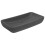 vidaXL Luxury Basin Rectangular Matt Dark Grey Ceramic Counter Top Wash Sink 2