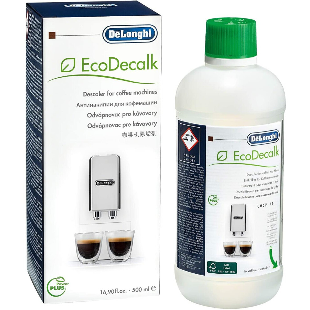 DELONGHI DESCALER ECODECALK DLSC500 Bottle 500ml (Pack of 1)