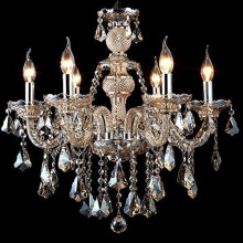 (6 Arms) 8118 Genuine K9 Crystal Chandelier Champagne 2, 5, 6, 7, 8,10,12,15, 18, 32 Arms