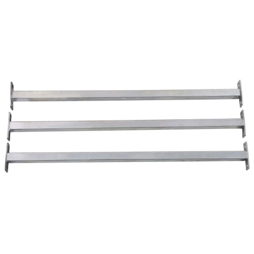vidaXL 3x Adjustable Security Window Bars 710-1200mm Window Guard Home Office 1