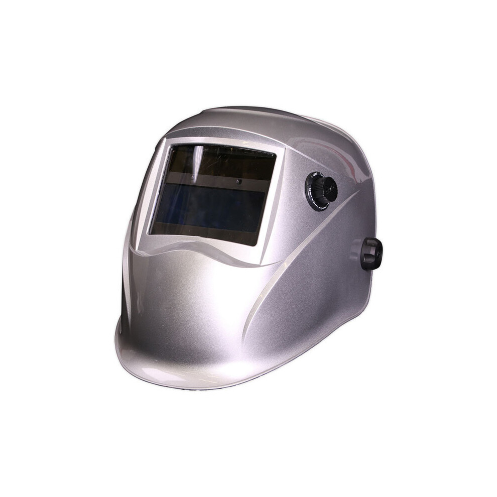 Sealey PWH613 Welding Helmet Auto Darkening Shade 9-13 - Silver