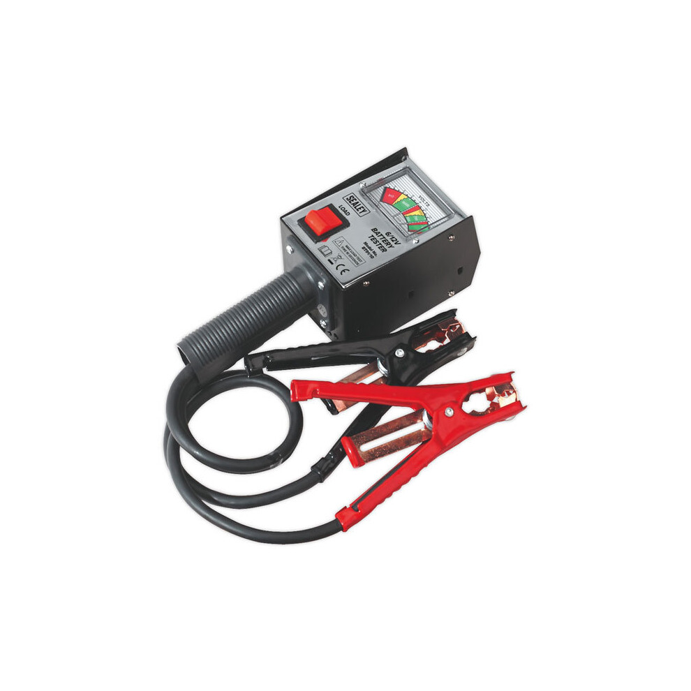 Sealey Bt91/10 Battery Tester 6/12V Hand-Held 5024209702362