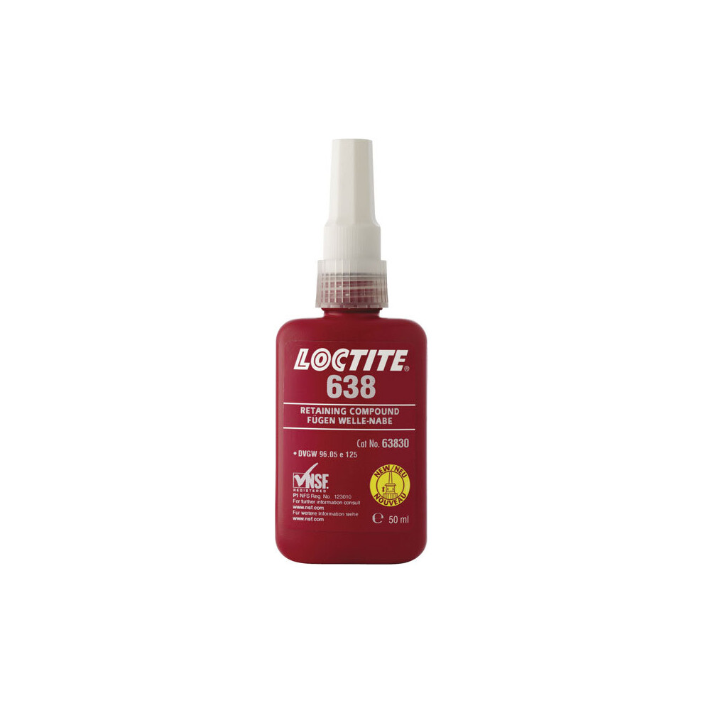 Loctite 1803365 638 High Strength Fast Cure Retaining Compound 50ml