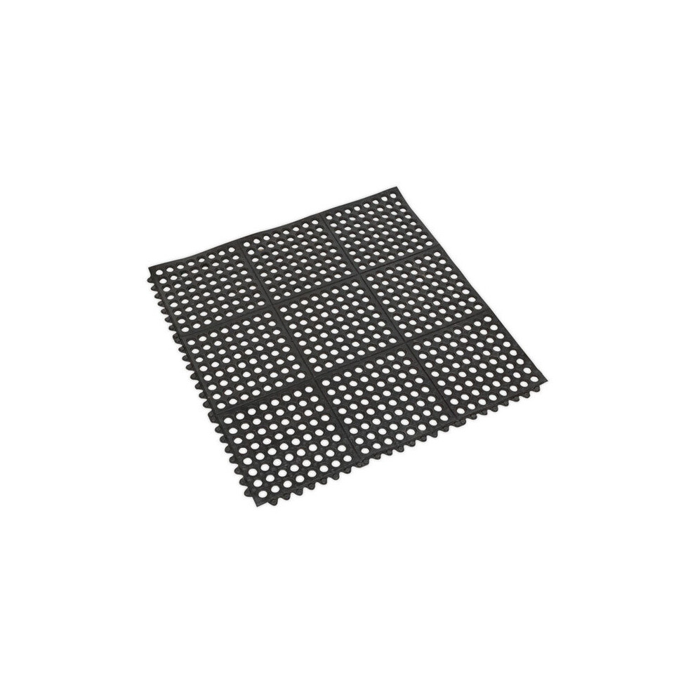 Sealey MIC9292 Interlocking Anti-Fatigue Matting 920 x 920mm