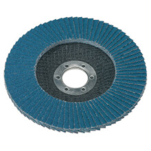 Sealey FD12560 Flap Disc Zirconium Ø125mm 22mm Bore 60grit
