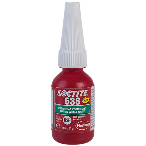 Loctite Loctite 1918981 638 High Strength Fast Cure Retaining Compound 10ml