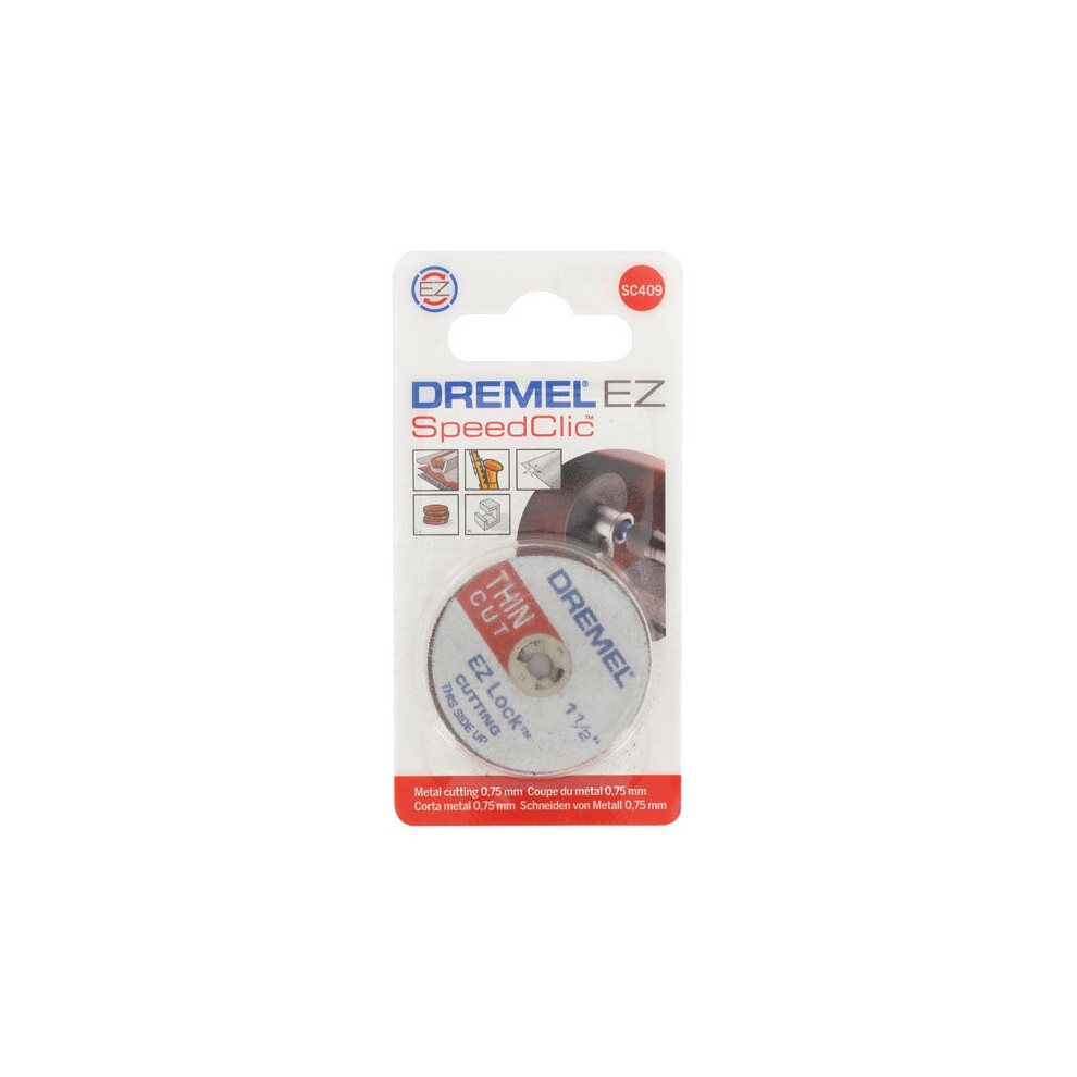 Dremel 2615S409jb Sc409 Ez Speedclic Thin Cutting Wheels - 5 Pack 8710364042869