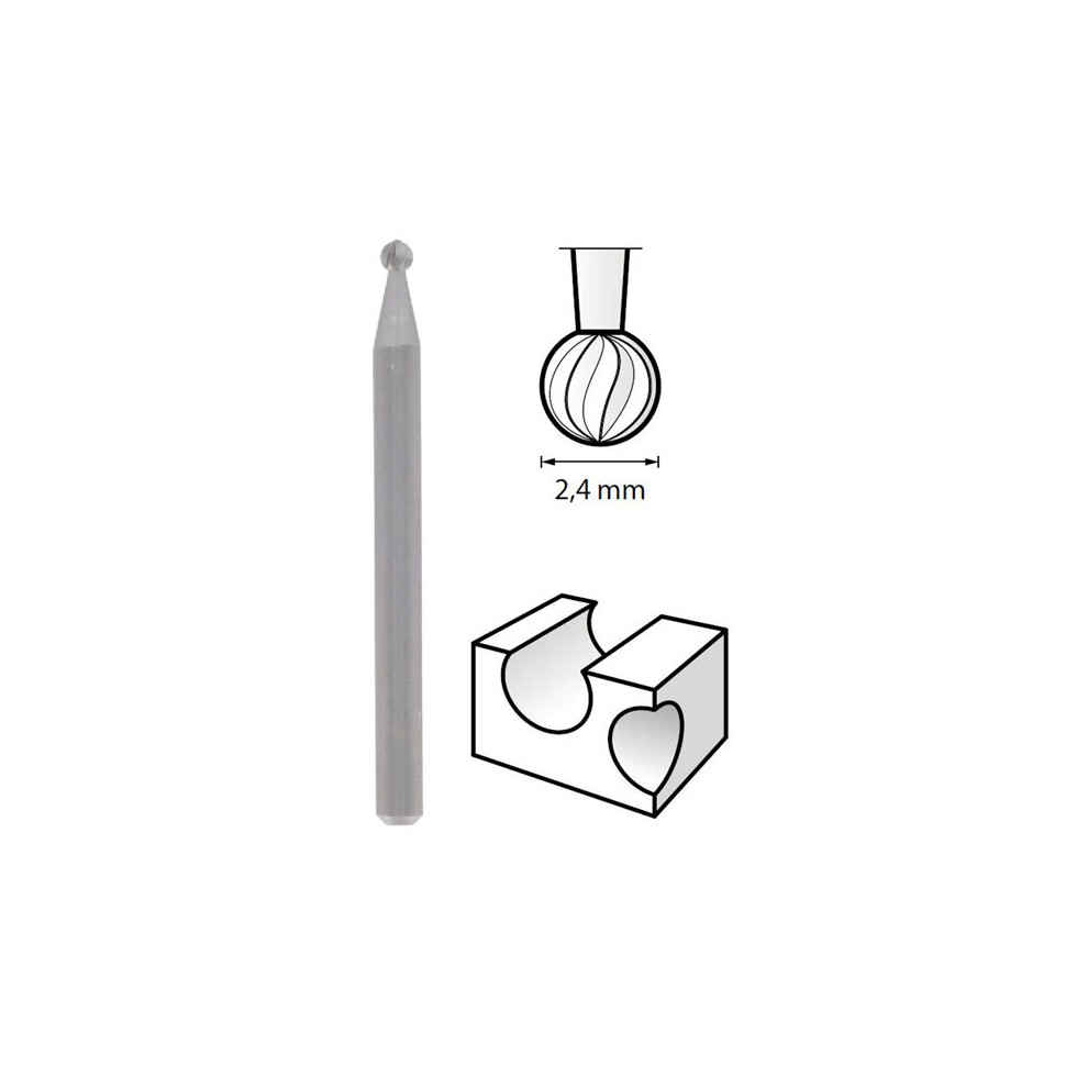 Dremel 26150107JA 107 2.4mm Engraver Multipack - Pack of 3