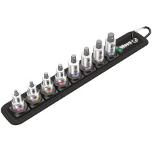 Wera 05003971001 Belt B 2 Zyklop In-Hex HF Bit-Socket Set 3/8" 8pc