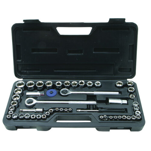 Rolson Rolson 36159 52pc 1/4"&1/2"Drive Socket Set