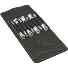 Wera 05003180001 8740 B HF 1 Zyklop In-Hex 3/8" Bit-Socket Set 7pc
