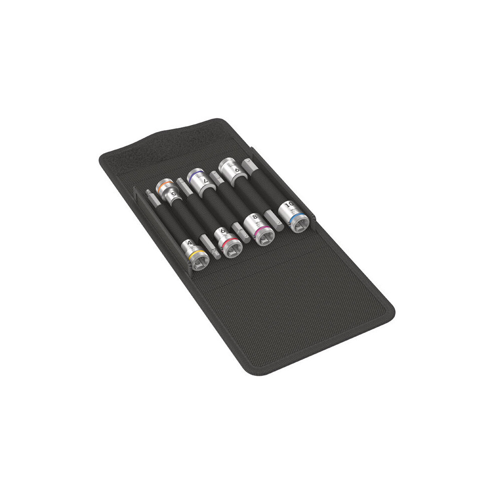 Photos - Bits / Sockets Wera 05003180001 8740 B HF 1 Zyklop In-Hex 3/8" Bit-Socket Set 7pc