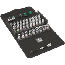 Wera 05003755001 Zyklop Speed 8100 SA All-In Ratchet Set 1/4" Drive Metric 42 pc