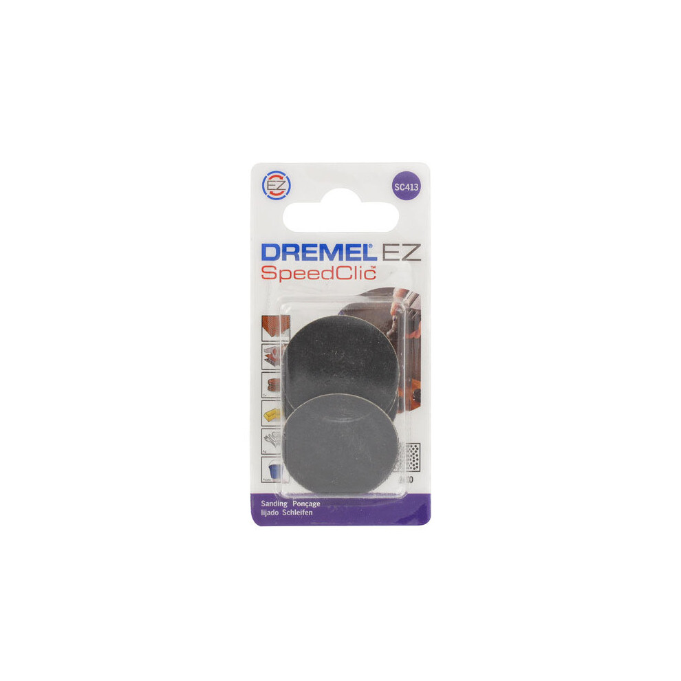 Dremel 2615S413JA SC413 EZ SpeedClic Sanding Disc - Pack Of 6