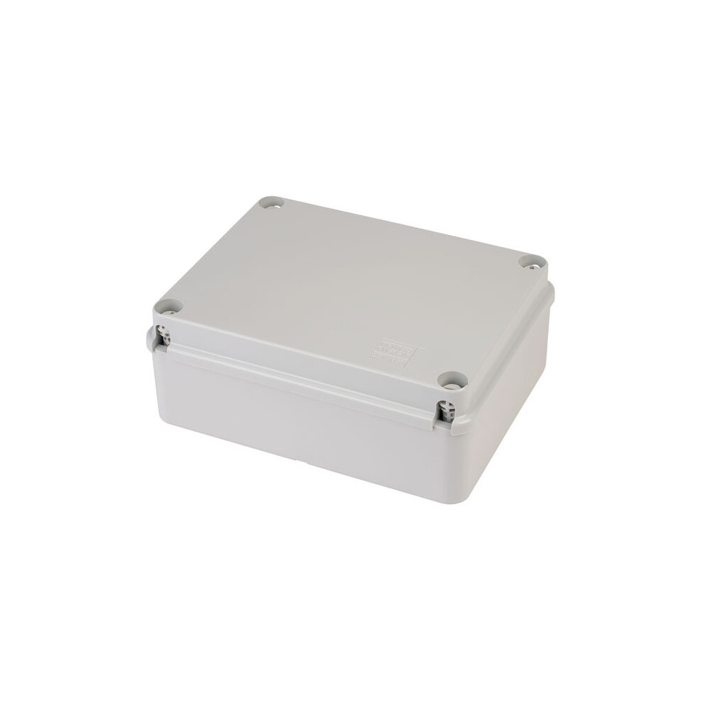 Gewiss Gw 44 207 Junction Box Ip56 Screwed Lid Grey 190 X 140 X 70Mm 8011564013803