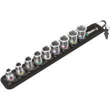 Wera 05003970001 Belt B 1 Zyklop In-Hex HF Bit-Socket Set 3/8" 9pc