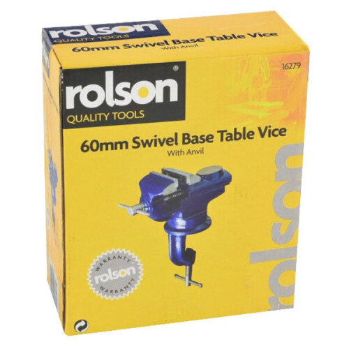 Rolson Rolson 16279 60mm Swivel Table Vice 1