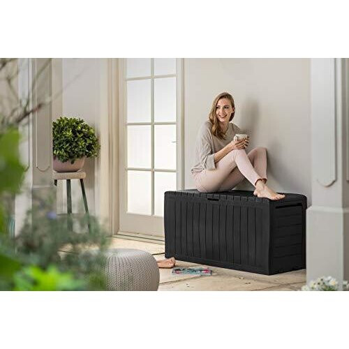 Keter Keter Marvel+ 270L Garden Storage Box - Grey 1