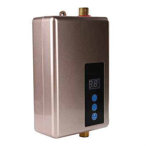 Mini Water Heater, 220V 5.5KW Instant Electric Tankless Water Heater