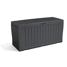 Keter Marvel+ 270L Garden Storage Box - Grey