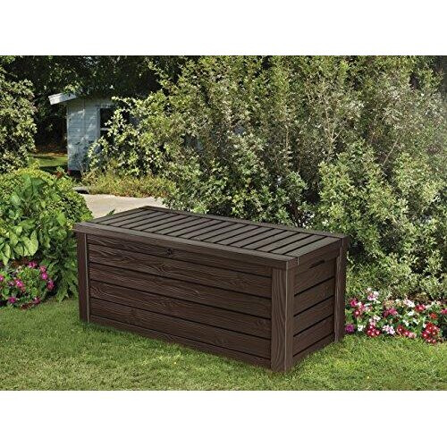 Keter Westwood 570L Outdoor Storage BoxBrown on OnBuy