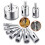 Diamond Drill Bit, Hole Saw Drill Bits Tools Set for Glass/Tile/Ceramic/Marble/Porcelain Cutting, Hollow Core Drill Bits Cutter with Diamond Coating 1