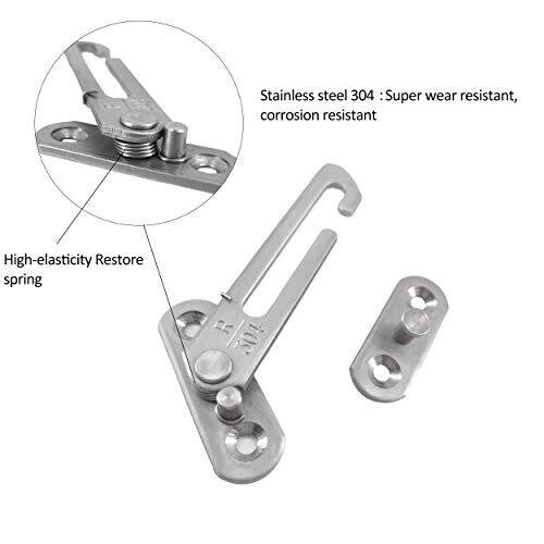 2 Pairs Window Restrictors Locks,Aongray Window Restrictor Hook Window ...