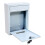 ABN Finest White Outdoor Wall-Mounted Locking Mailbox - External Post Box with 2 Keys & Fixings 4