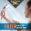 ROYALTEC Ionic Shower Head 3 Way Function, Filter Stone Replacement, Higher Pressure Water Saving, with Spare Replacements Stones 5