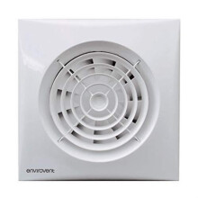 Envirovent SIL100T Silent-100T Axial Silent Extractor Fan Axial 100 mm / 4 Inch Timer Model (White)