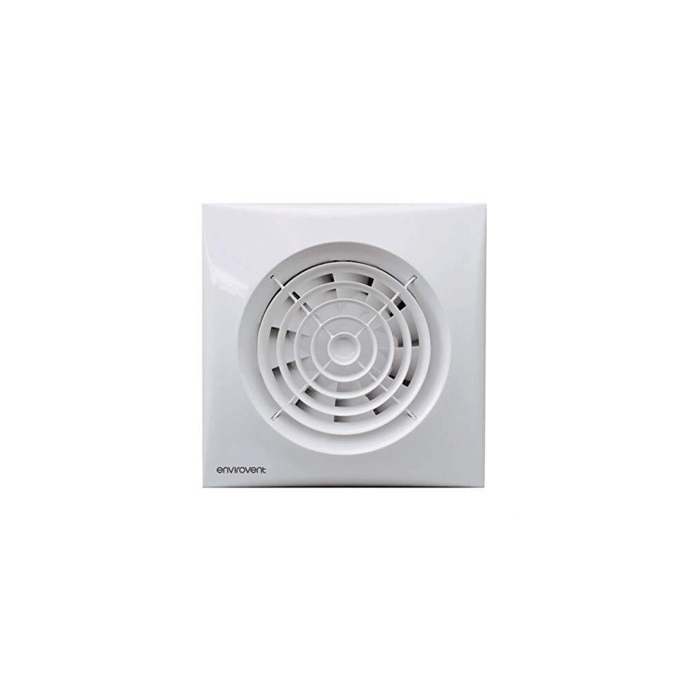 Envirovent SIL100T Silent-100T Axial Silent Extractor Fan Axial 100 Mm / 4 Inch Timer Model (White)