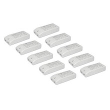 10 Pack Lowenergie 12w LED Driver Transformer 240V AC to 12V DC for LED Lighting