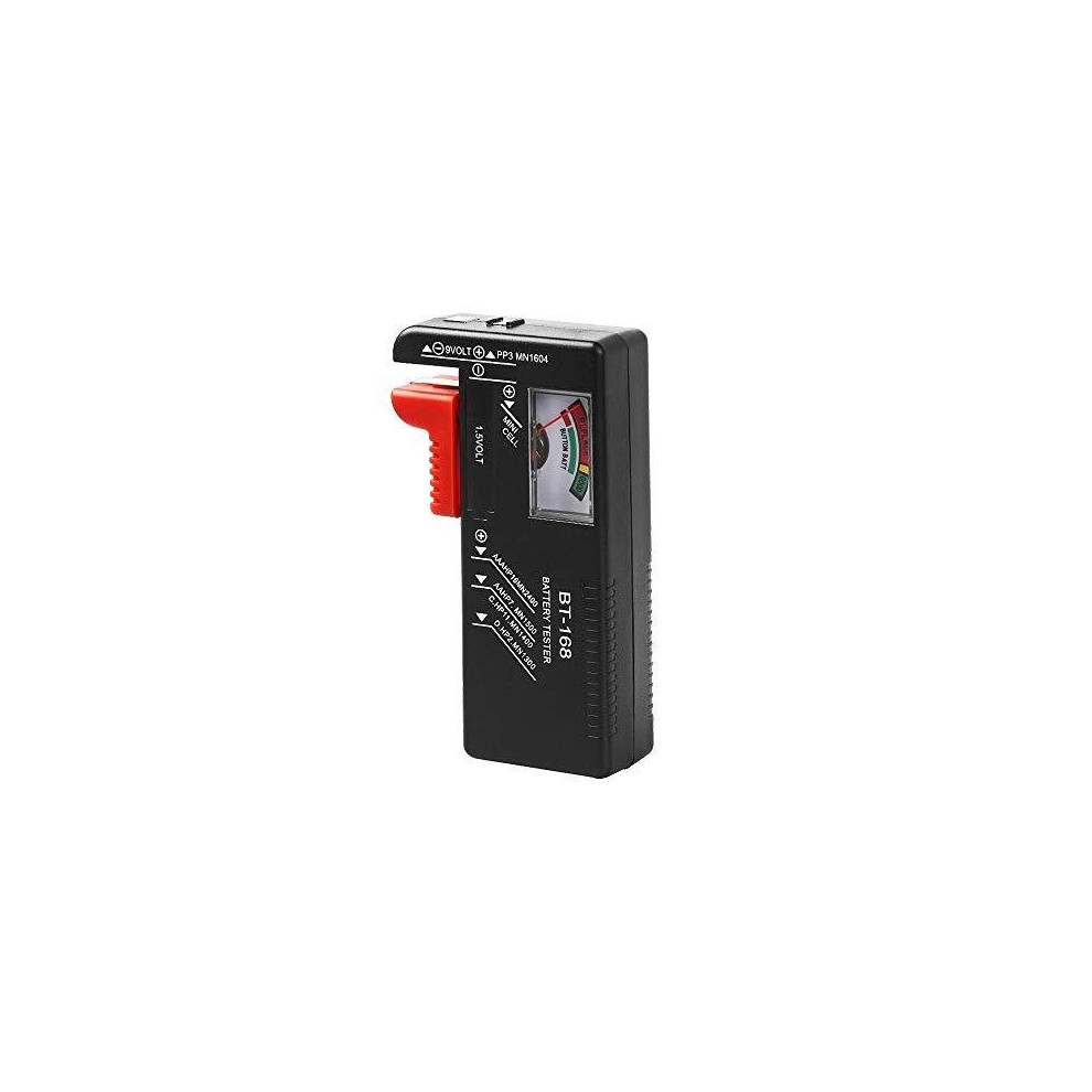Wujun Analogue Battery Tester Multi Size Battery Checker For Aa Aaa C D 9V 1.5V Button Cell Batteries (Requires No Battery For Operation) 192802183040