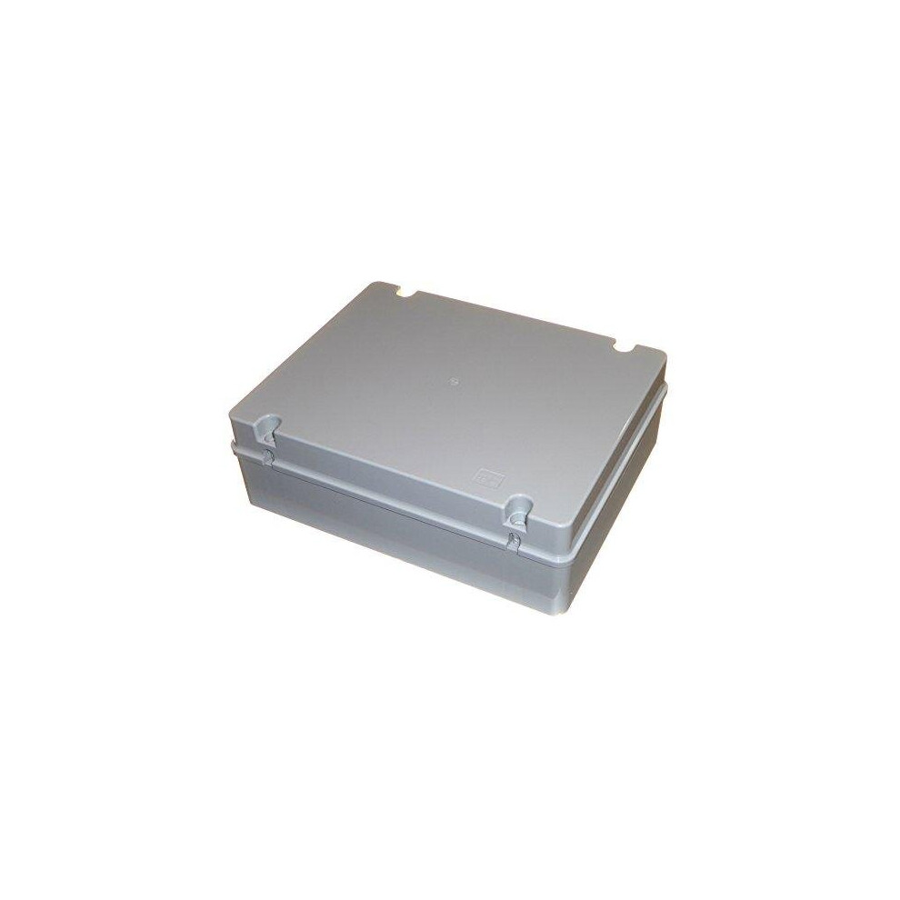 380Mm X 300Mm X 120Mm Large Junction Box Ip56 Weatherproof Waterproof Enclosure With Plain Sides 5060416802075