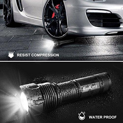 Torch LED Torch Tactical Military Torches Super Bright Powerful Lumens Adjustable Focus Flashlight 1
