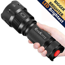 Torch LED Torch Tactical Military Torches Super Bright Powerful Lumens Adjustable Focus Flashlight