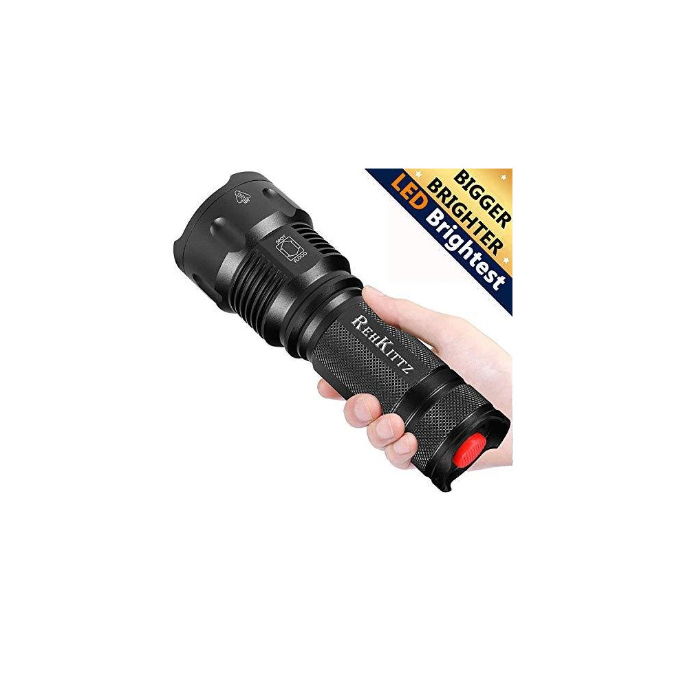 Torch LED Torch Tactical Military Torches Super Bright Powerful Lumens Adjustable Focus Flashlight