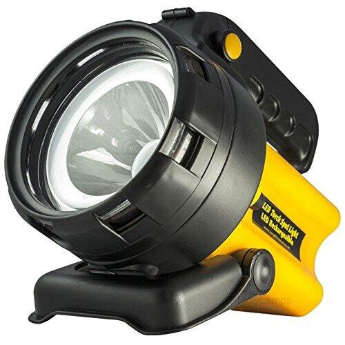 Rechargeable LED Work Light Torch 1 Million Candle Power Spotlight Hand Lamp