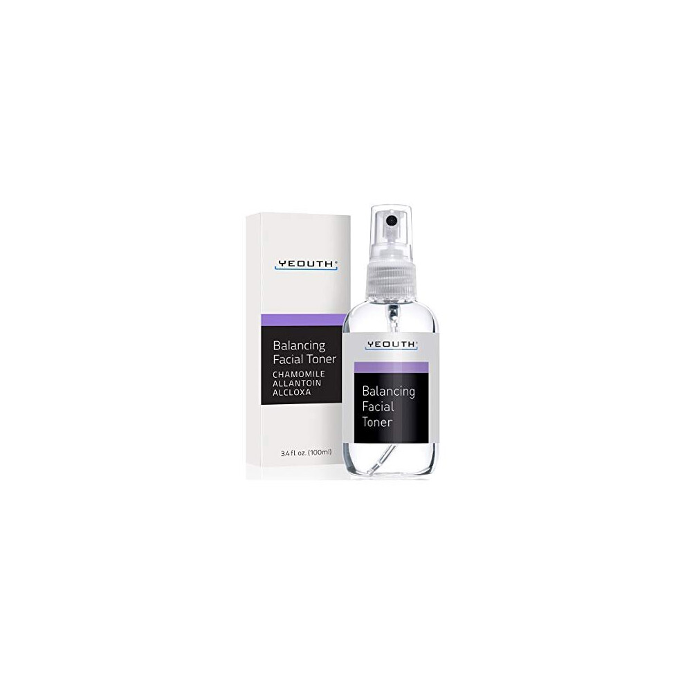 Yeouth Facial Toner, Hydrating Face Toner - Prep, Tone, Refresh, Skin - Pore Minimizer, Mild Astringent, Face Mist, Perfect For Cleanser, Serum, Moist