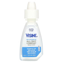 Visine, Dry Eye Relief, All Day Comfort, Lubricant Eye Drops, 15ml