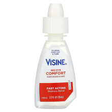 Visine, Red Eye Comfort, Redness Reliever Eye Drops, 15ml