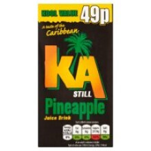 KA Still Pineapple 288ml Carton (27 x 288ml)