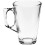 Set of 6 Latte Glasses Mugs 240ml (8.8oz) + FREE 6pk Long Handle (19cm) Latte Spoons - Perfect for Latte, Espresso, Coffee, Tea, Dessert 6