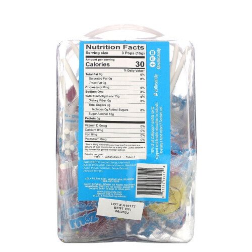 ΖολίΠόψ, Τα καθαρά Δόπα Δοντιών, Μικτές, 5.2 oz, Προσεγγιστική 23 Δόπα 2