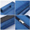 (128, Blue) CD DVD Case Wallet Organiser + Carry Handle 10