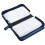 (128, Blue) CD DVD Case Wallet Organiser + Carry Handle 8